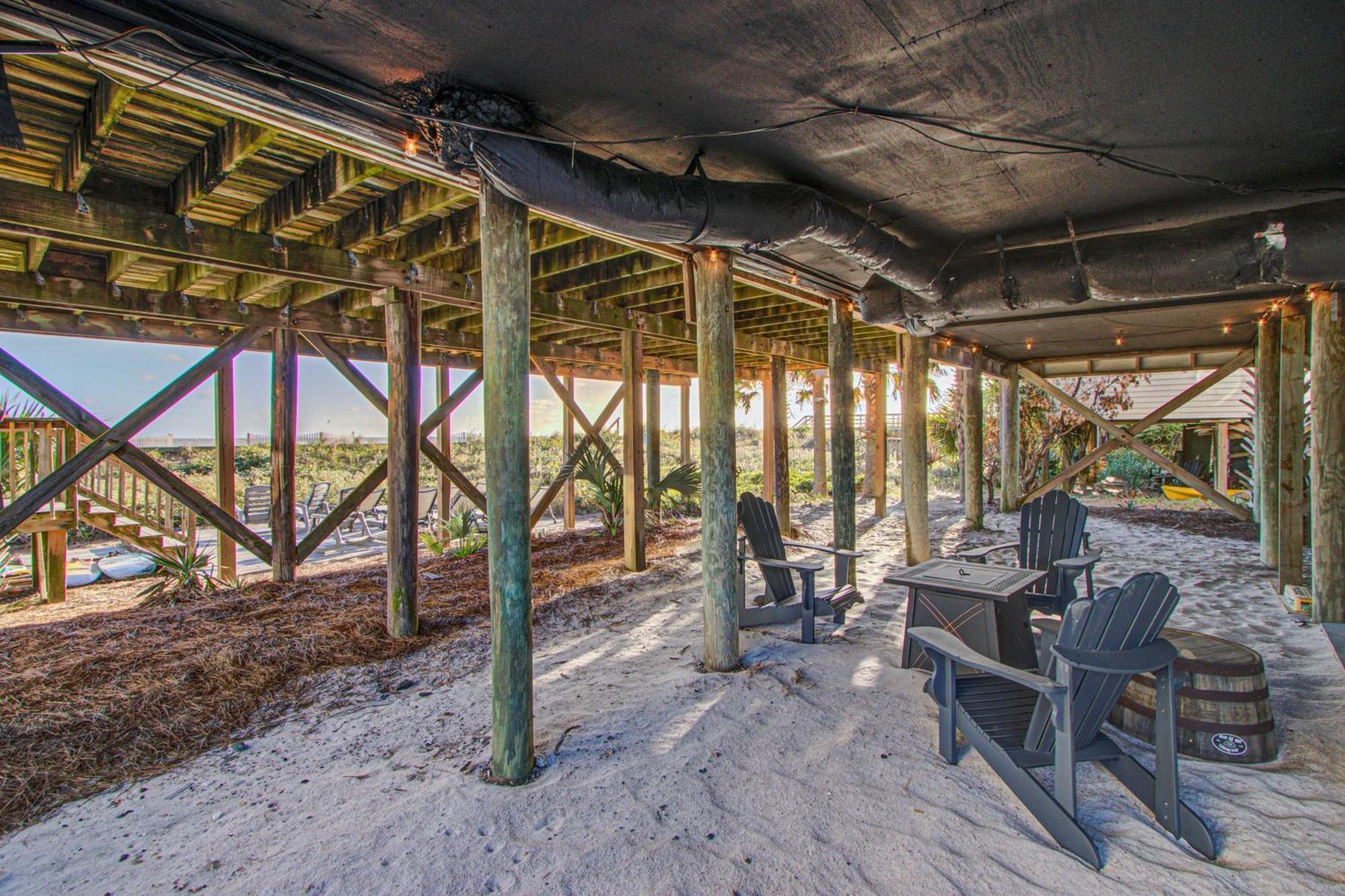 Just Beachy Villa Folly Beach Exterior photo